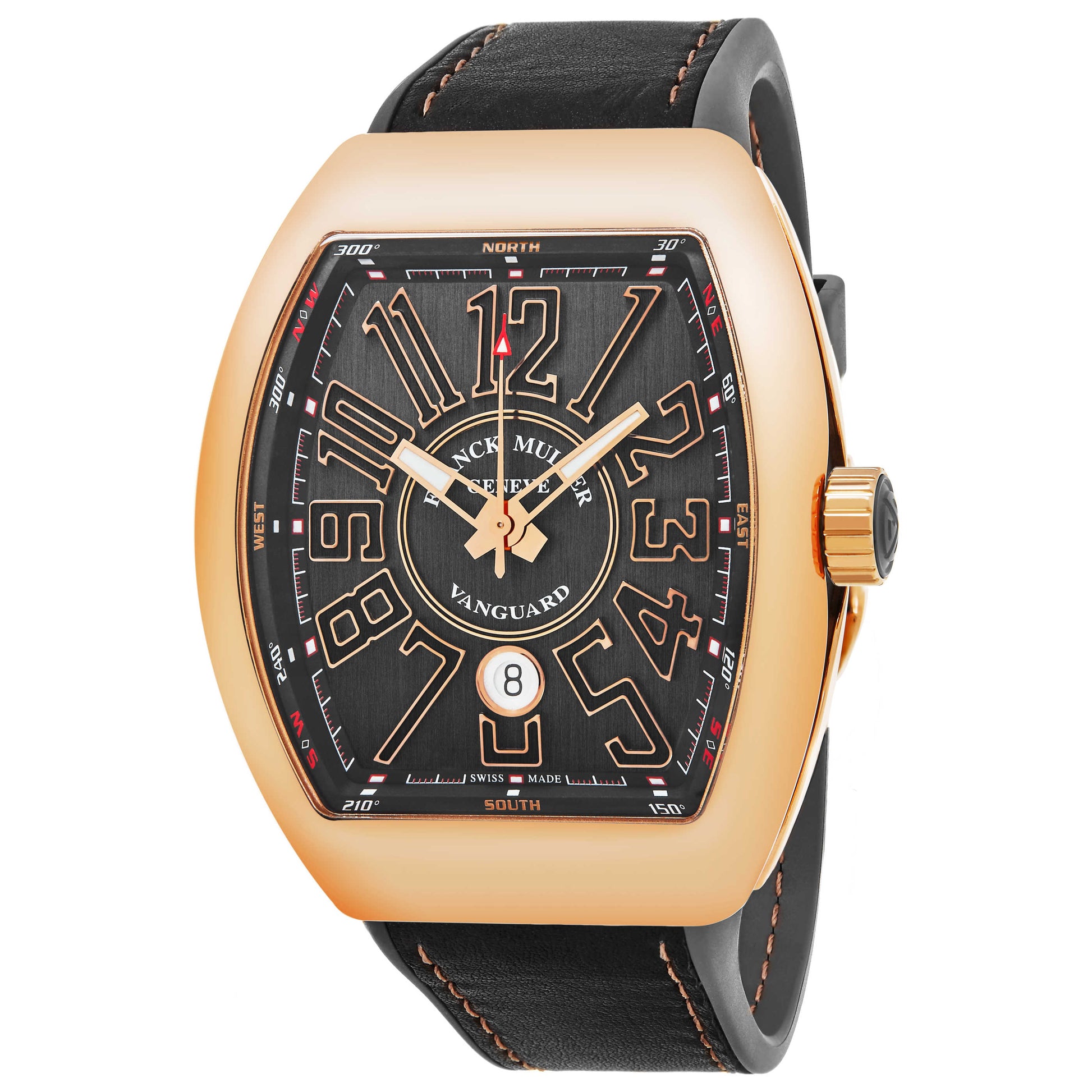 Franck Muller Vanguard Men's Automatic Watch 45SCGLDGRYGLD - Image #3