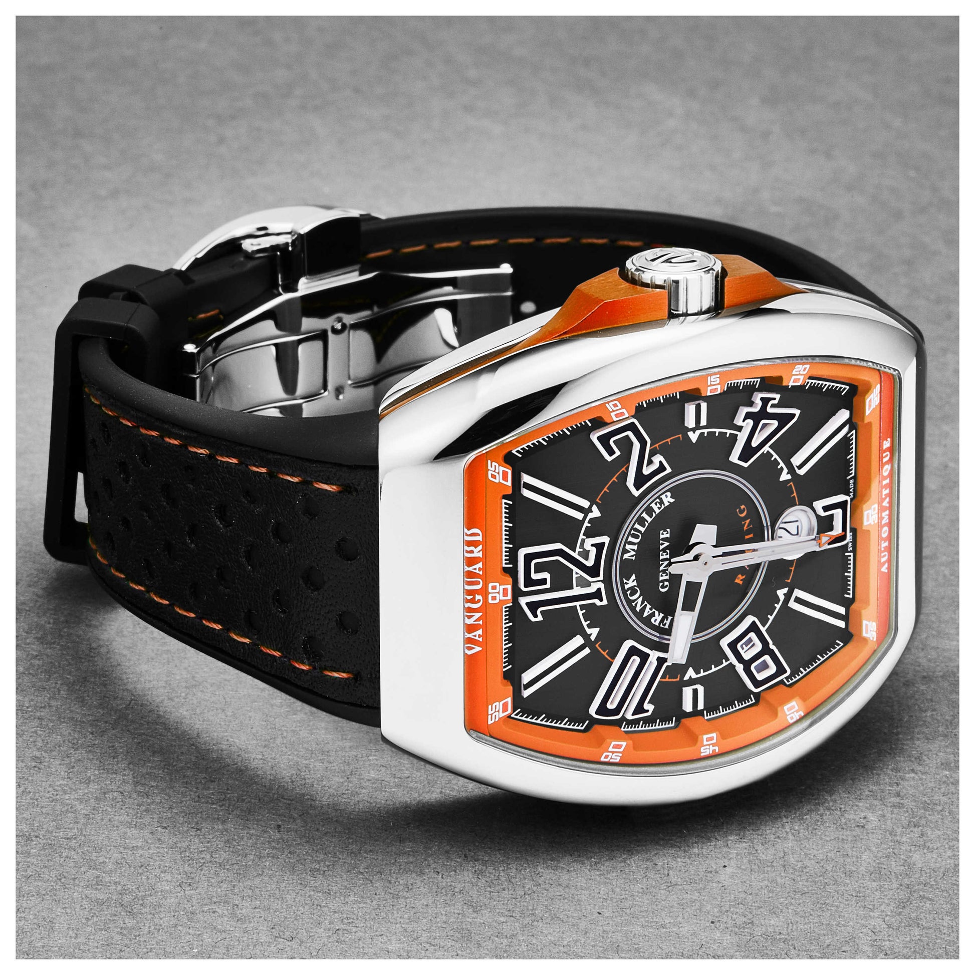 Franck Muller Vanguard Racing Men's Automatic Watch 45SCRACINGBLKOR - Image #2