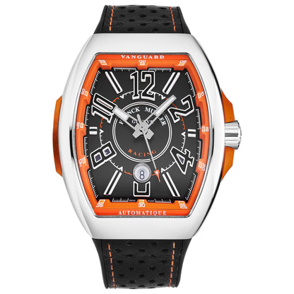 Front view of Franck Muller Vanguard Racing Men's Automatic Watch 45SCRACINGBLKOR