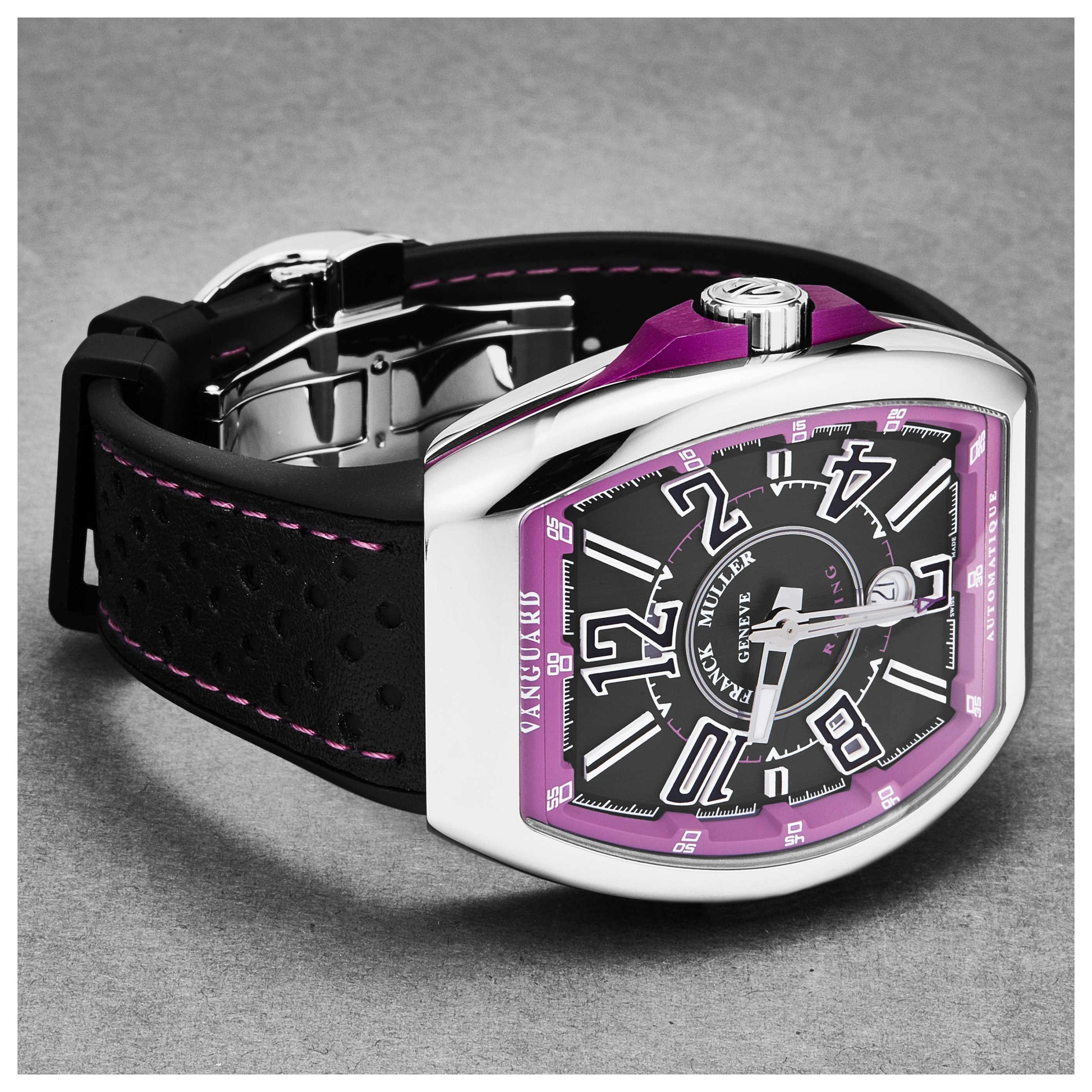 Franck Muller Vanguard Racing Men's Automatic Watch 45SCRACINGBLKPR - Image #5