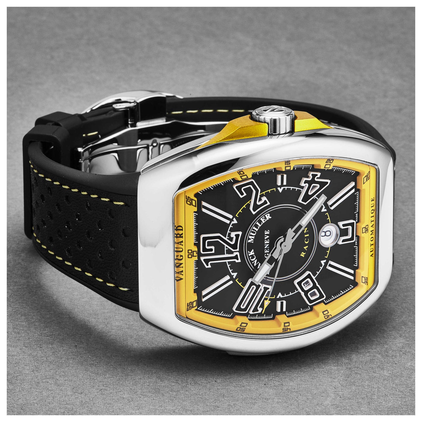 Franck Muller Vanguard Racing Men's Automatic Watch 45SCRACINGBLKYL - Image #5