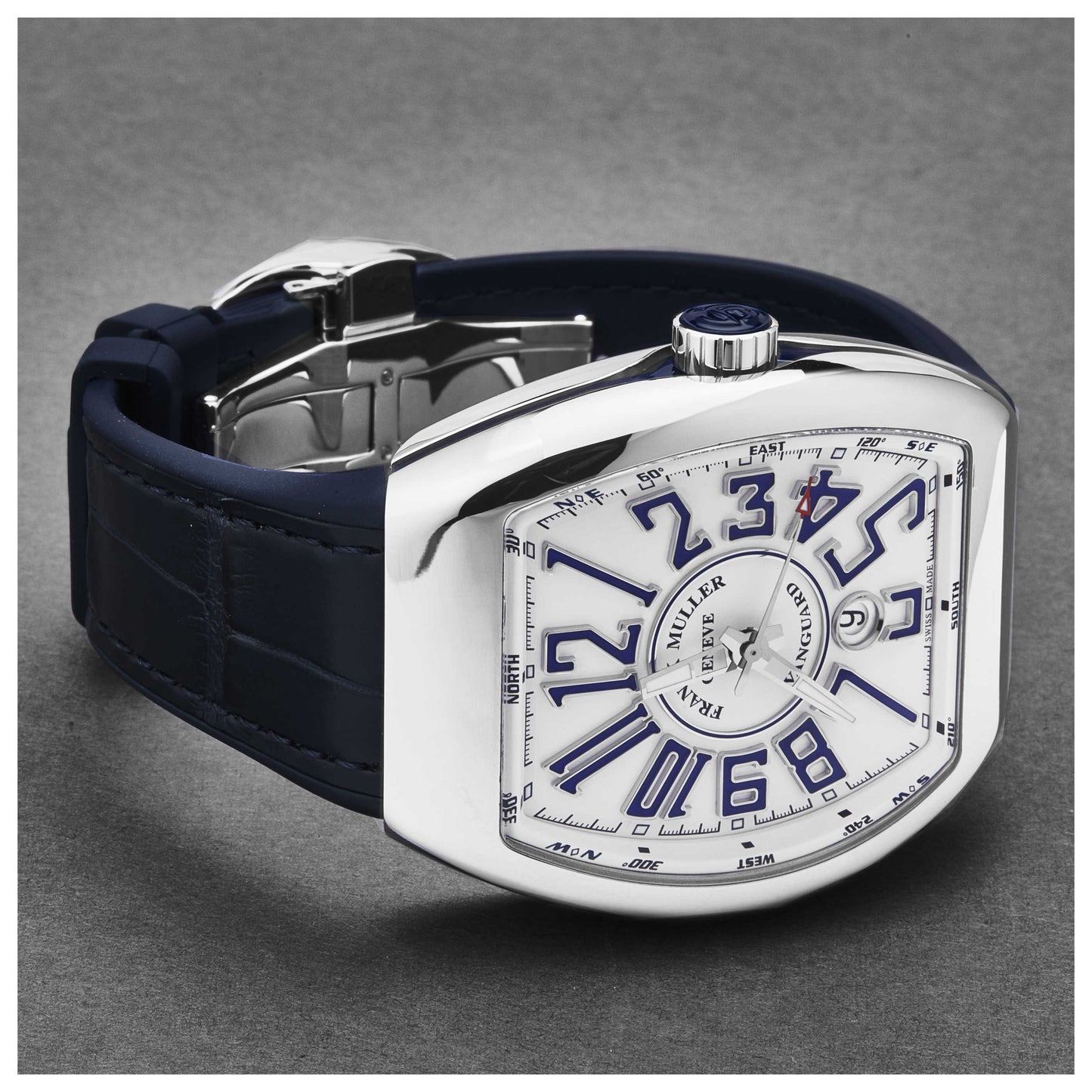 Franck Muller Vanguard Men's Automatic Watch 45SCWHTWHTBLU-1 - Image #5