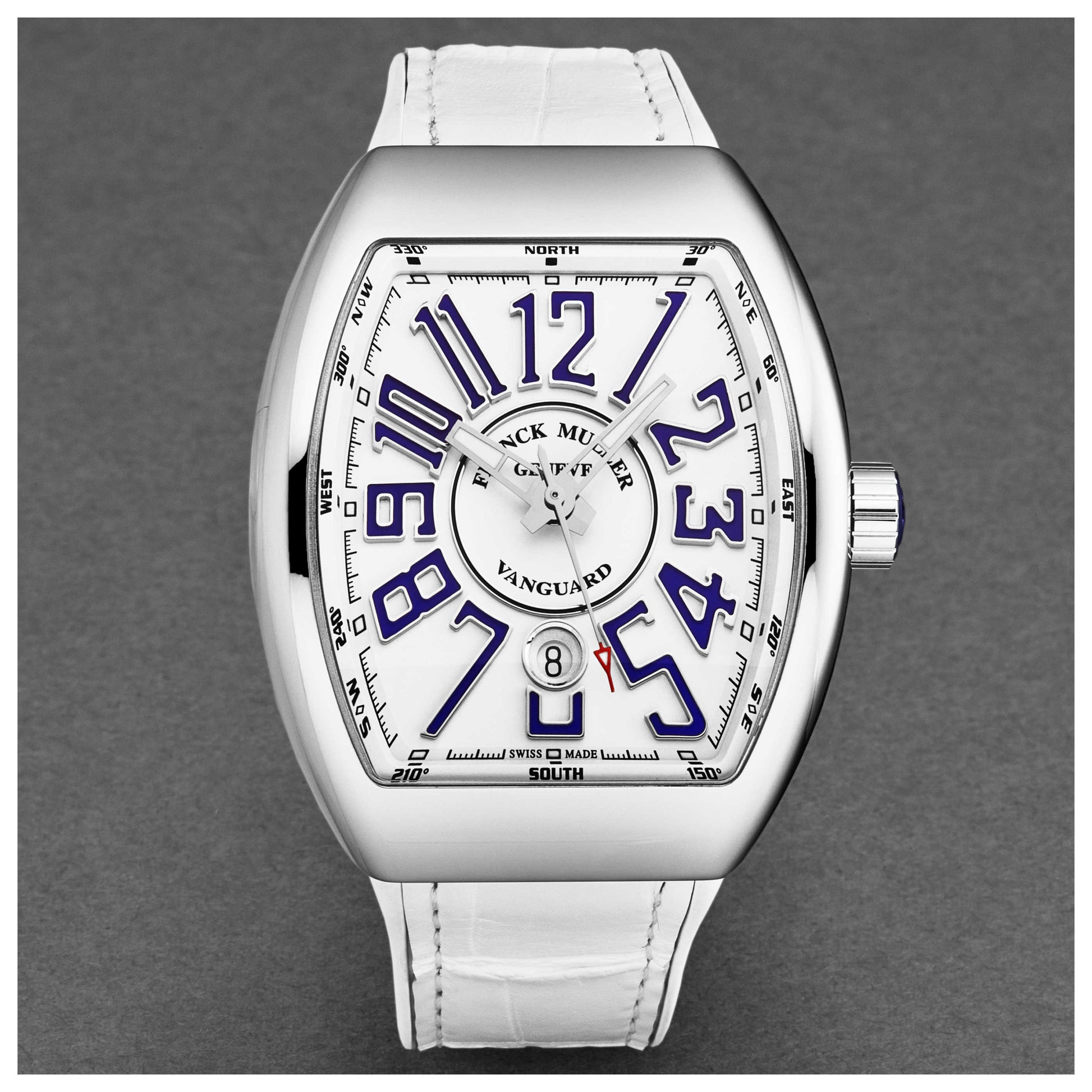 Franck Muller Vanguard Men's Automatic Watch 45SCWHTWHTBLU-4 - Image #5