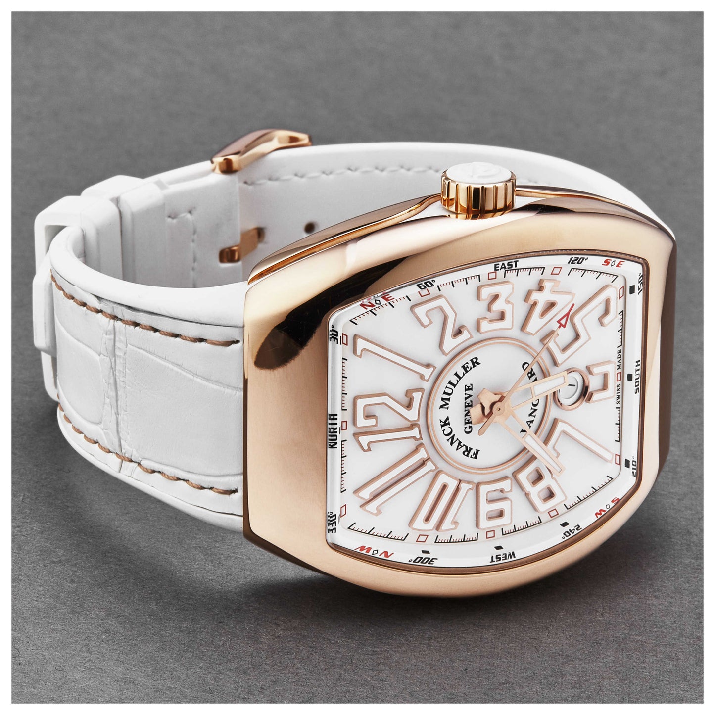 Franck Muller Vanguard Men's Automatic Watch 45SCWHTWHTGLDSN - Image #5