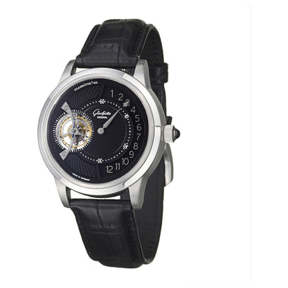 Front view of Glashutte Masterpieces Men's Manual-Wind Watch 46-02-03-03-04