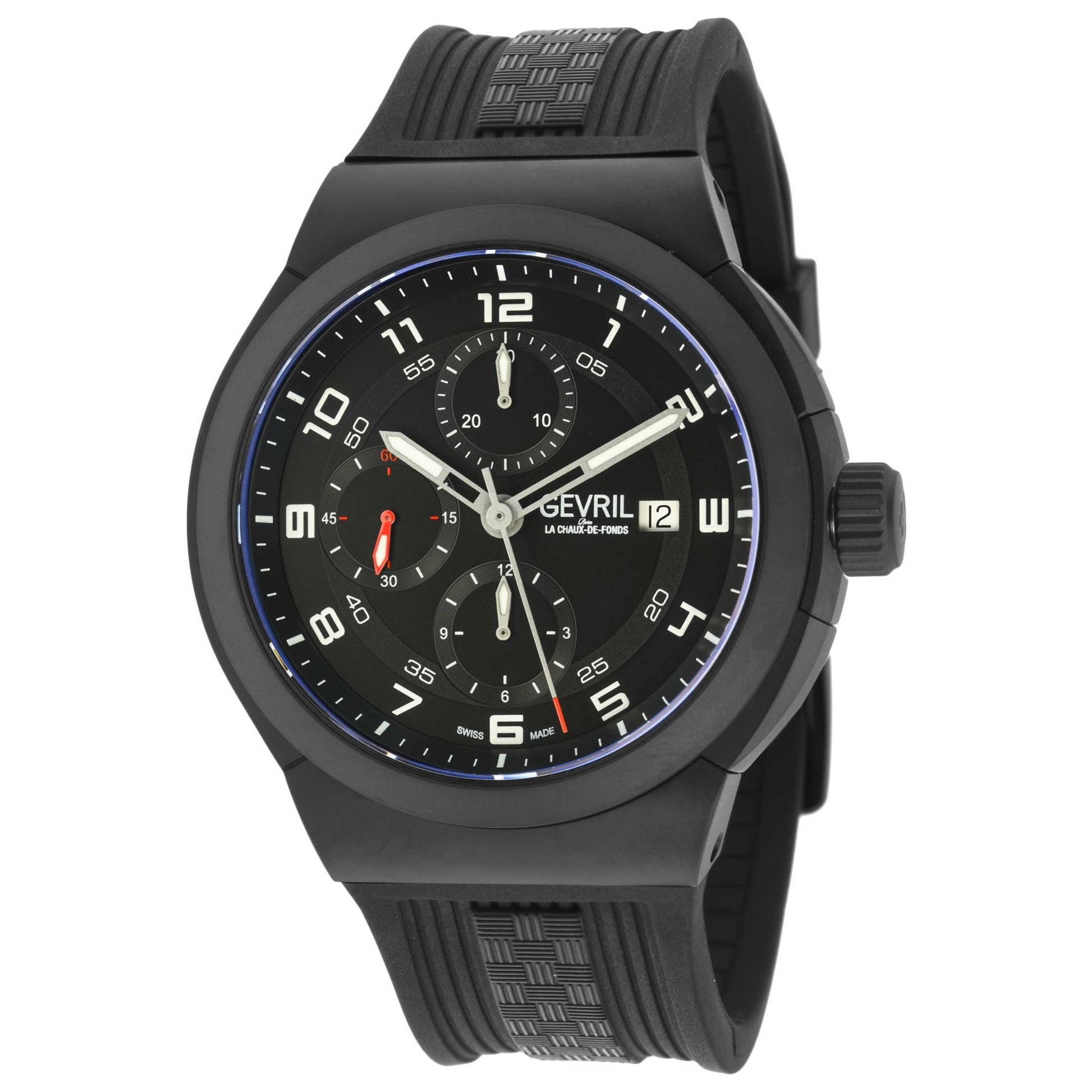 Front view of Gevril Canal St Men's Automatic Watch 46105