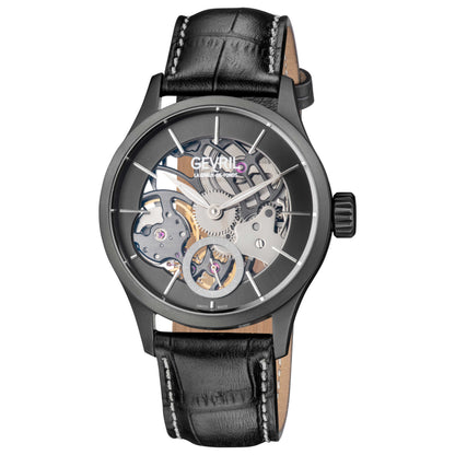 Front view of Gevril Five Points Men's Manual-Wind Watch 46121
