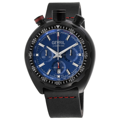 Front view of Gevril Canal Street Chrono Men's Automatic Watch 46202