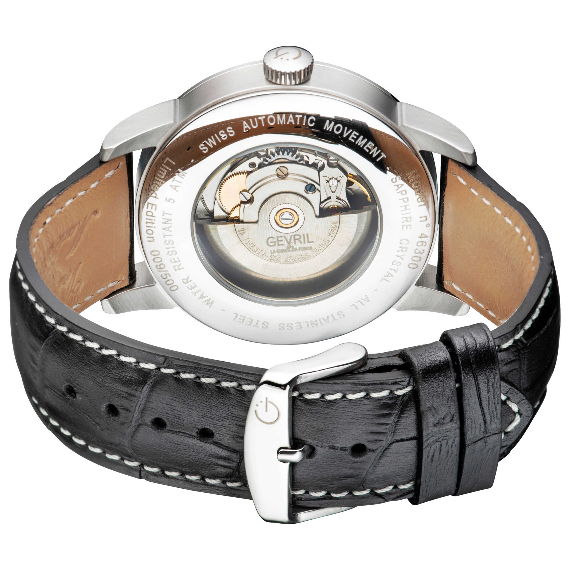 Gevril Canal St Men's Automatic Watch 46300 - Image #2