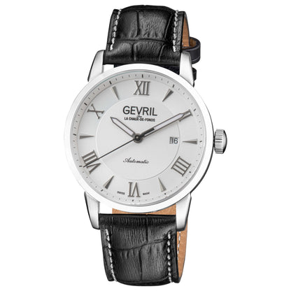 Front view of Gevril Canal St Men's Automatic Watch 46300