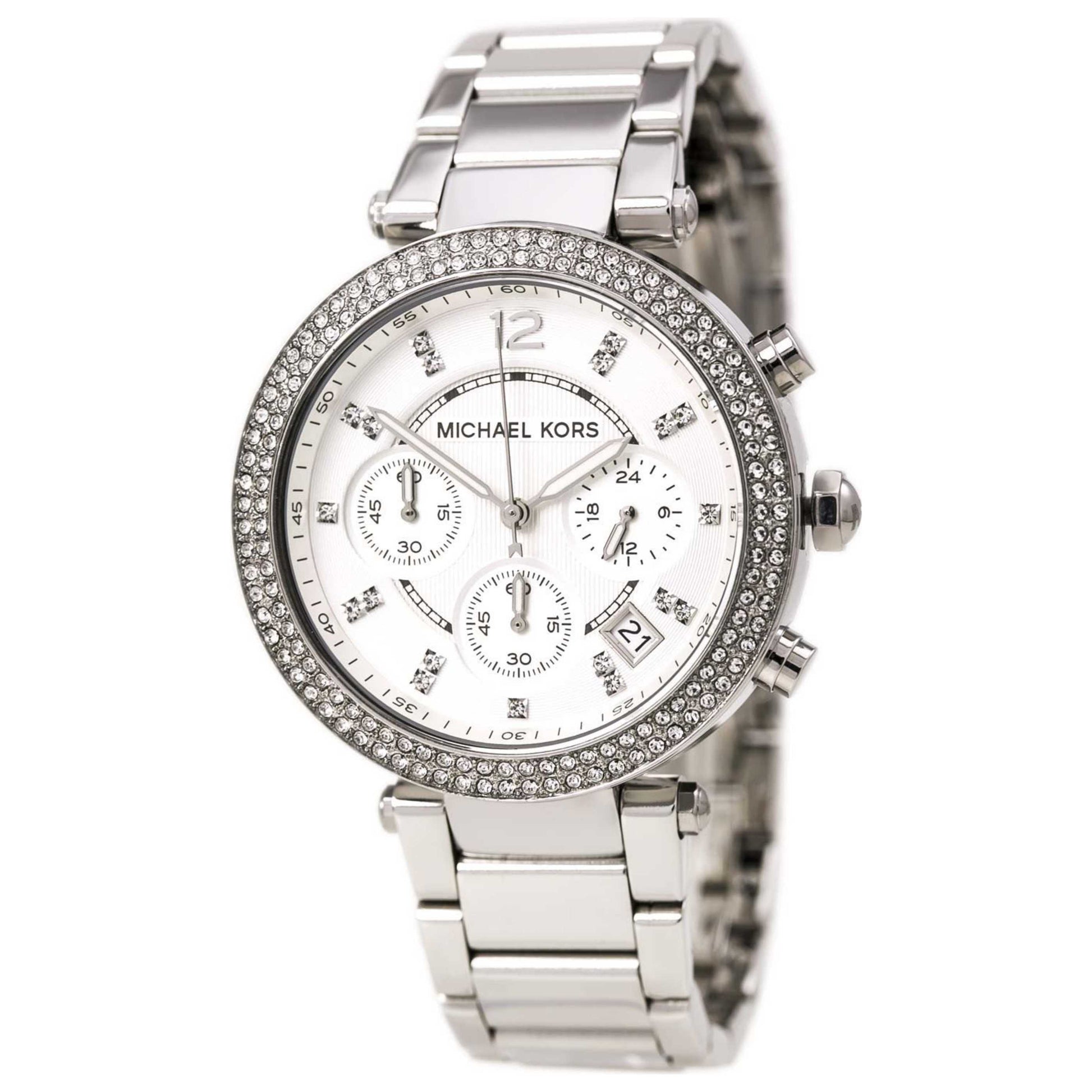 Front view of Michael Kors Parker Women's Quartz Watch 46357390863