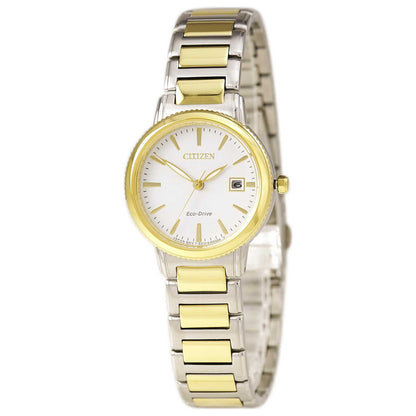 Front view of Citizen Silhouette Women's Solar Powered Quartz Eco-Drive Watch 46372777423