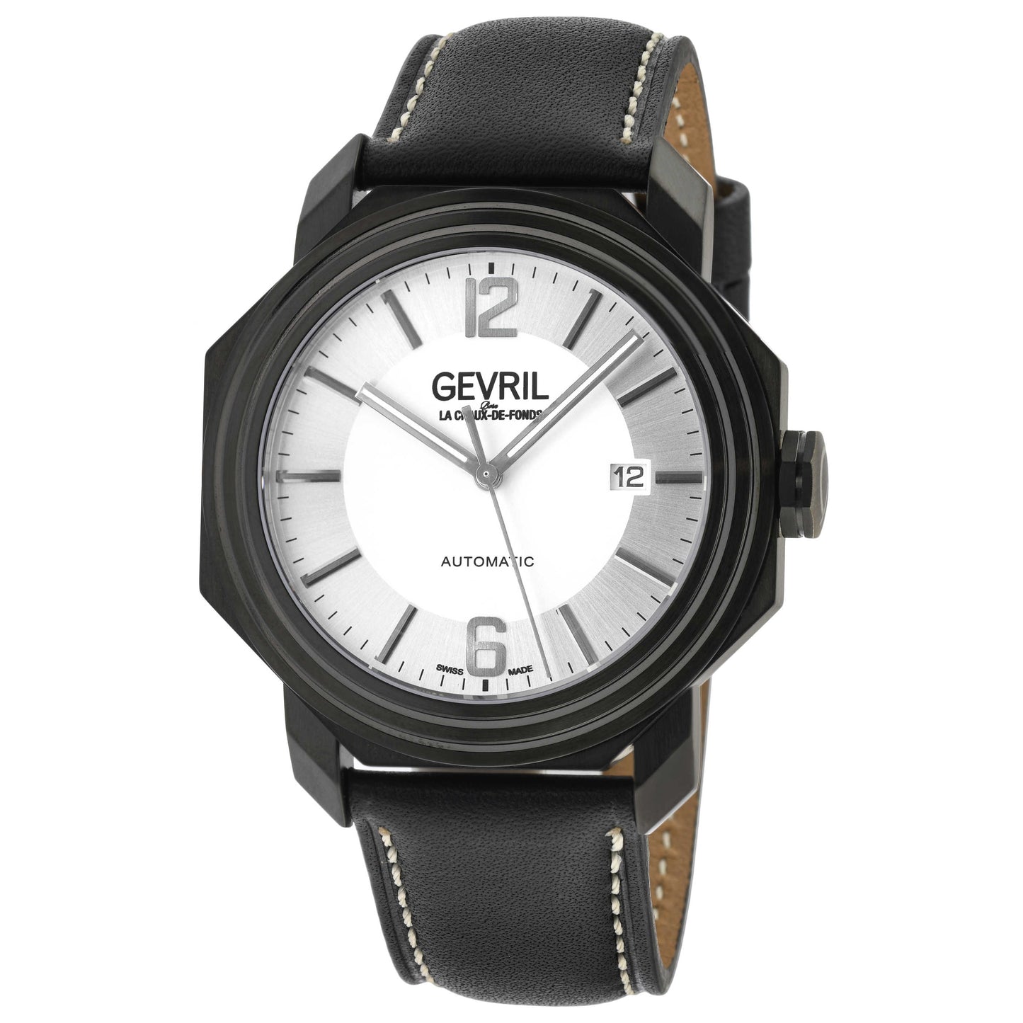 Front view of Gevril Canal St Men's Automatic Watch 46510