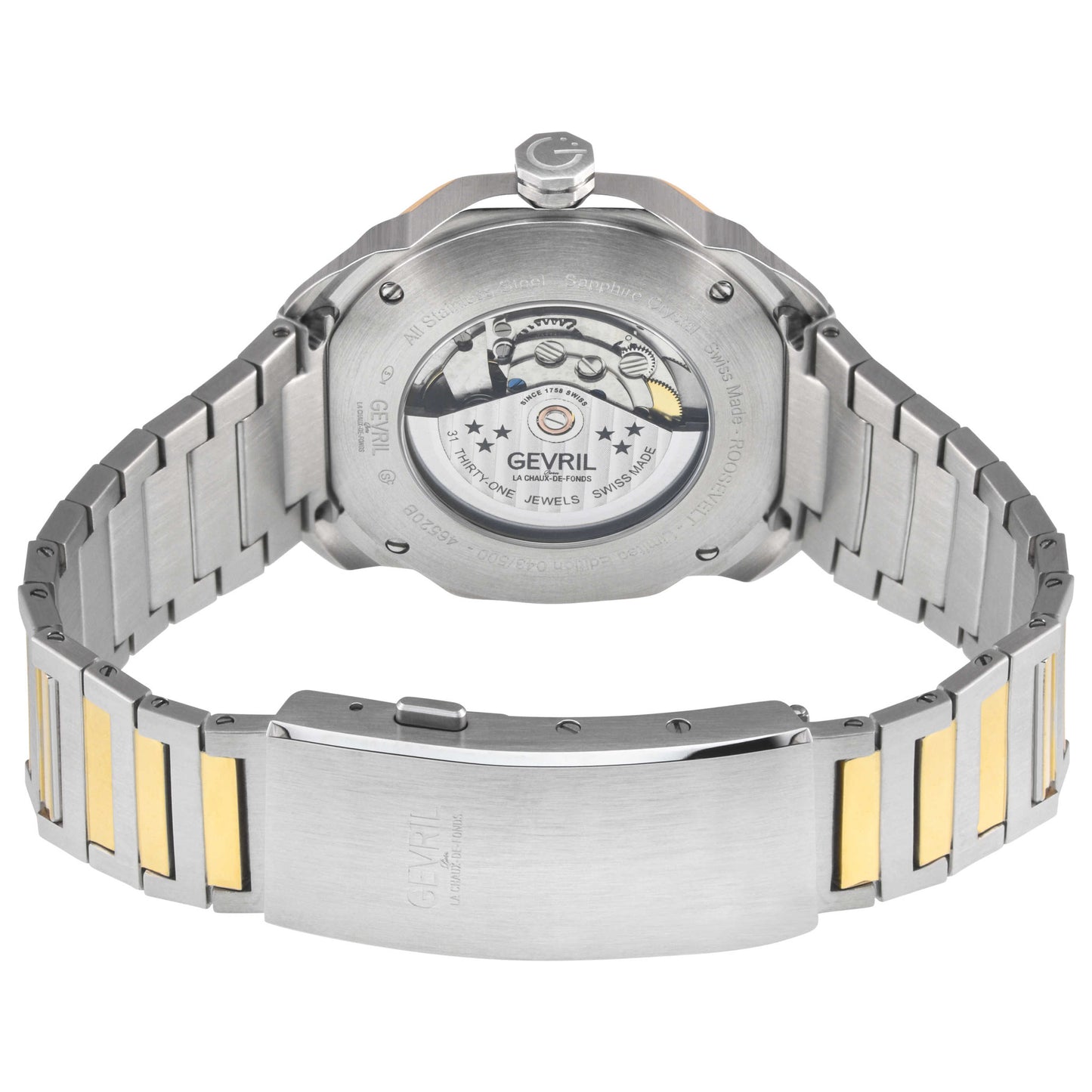 Gevril Roosevelt Men's Automatic Watch 46520B - Image #2