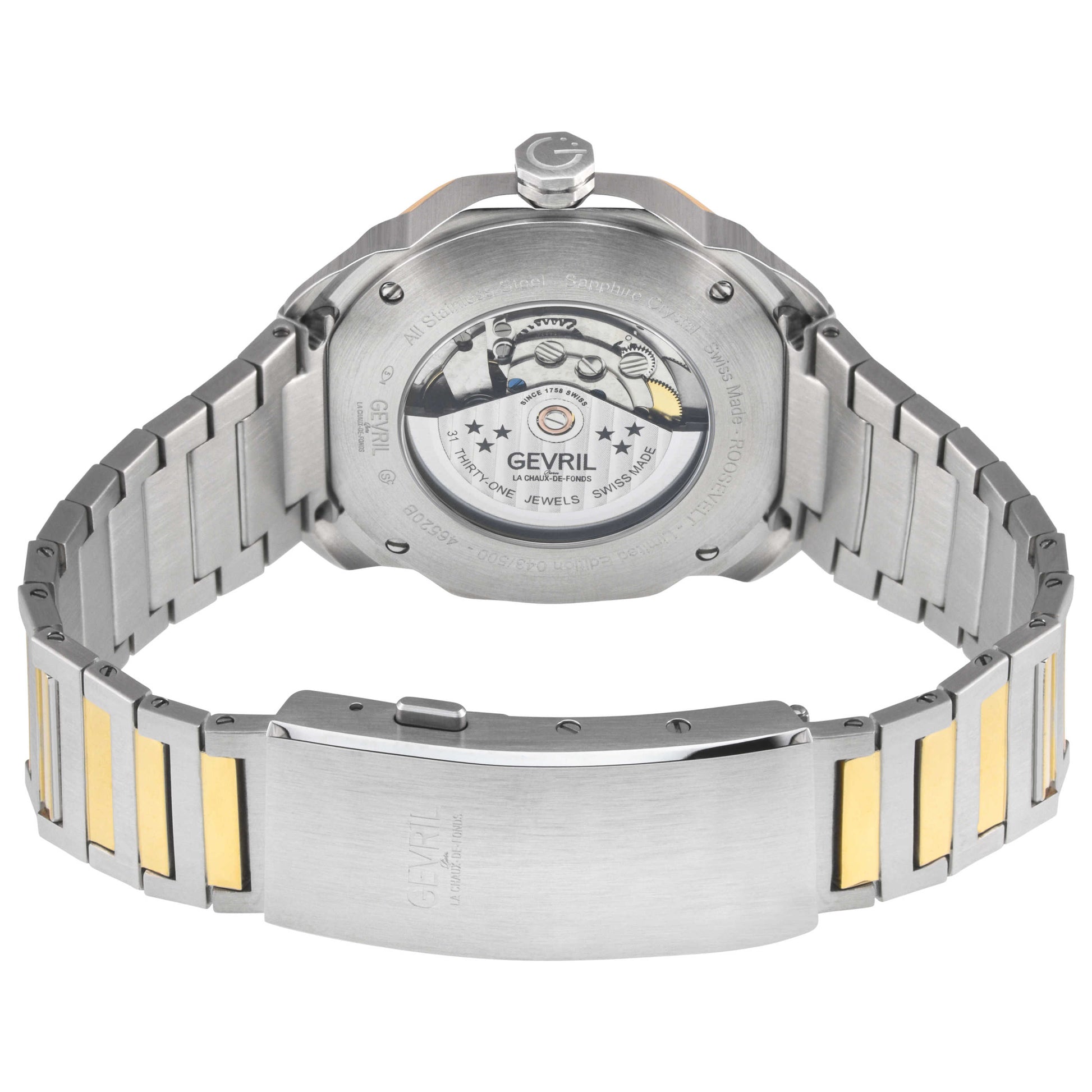 Gevril Roosevelt Men's Automatic Watch 46520B - Image #2