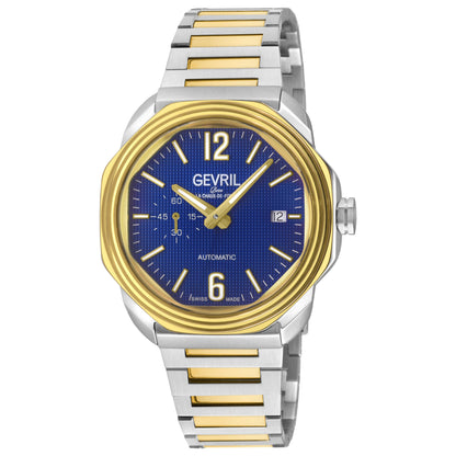 Front view of Gevril Roosevelt Men's Automatic Watch 46520B