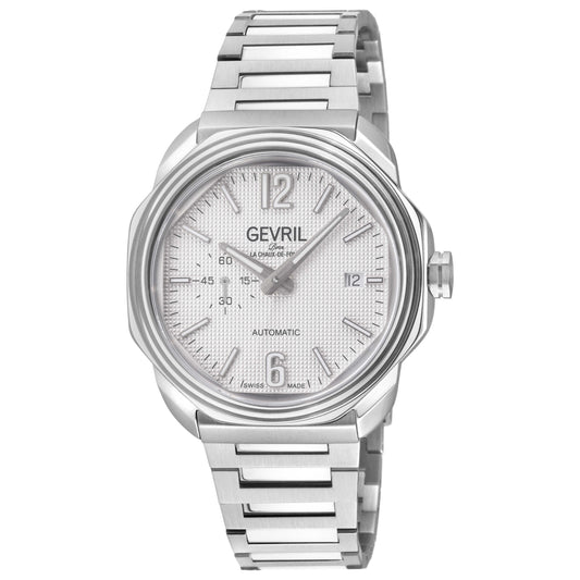 Front view of Gevril Roosevelt Men's Automatic Watch 46521B