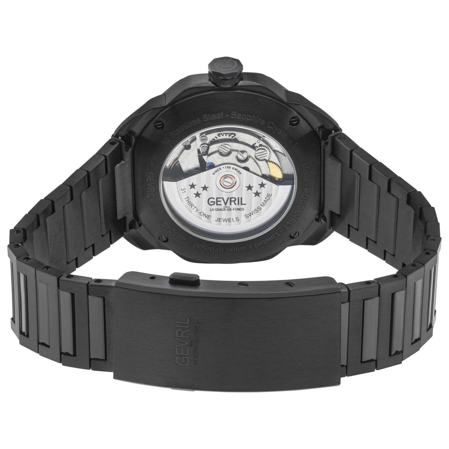 Gevril Roosevelt Men's Automatic Watch 46524B - Image #2