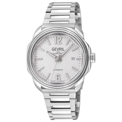 Front view of Gevril Roosevelt Men's Automatic Watch 46540B