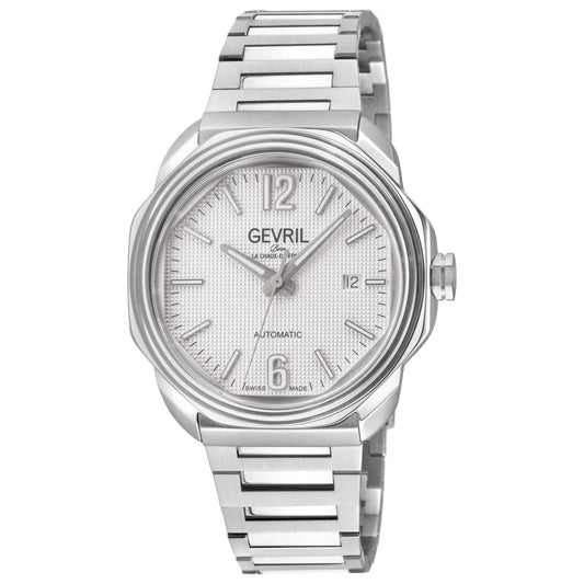 Front view of Gevril Roosevelt Men's Automatic Watch 46540B