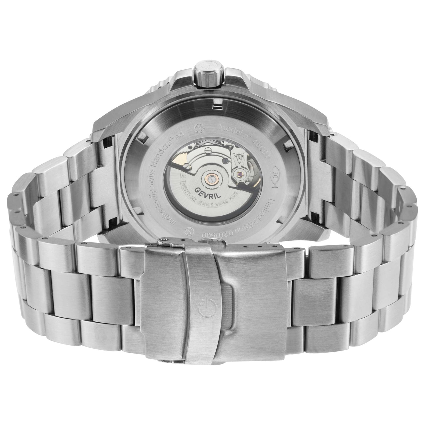 Gevril Canal Street Men's Automatic Watch 46601B - Image #2