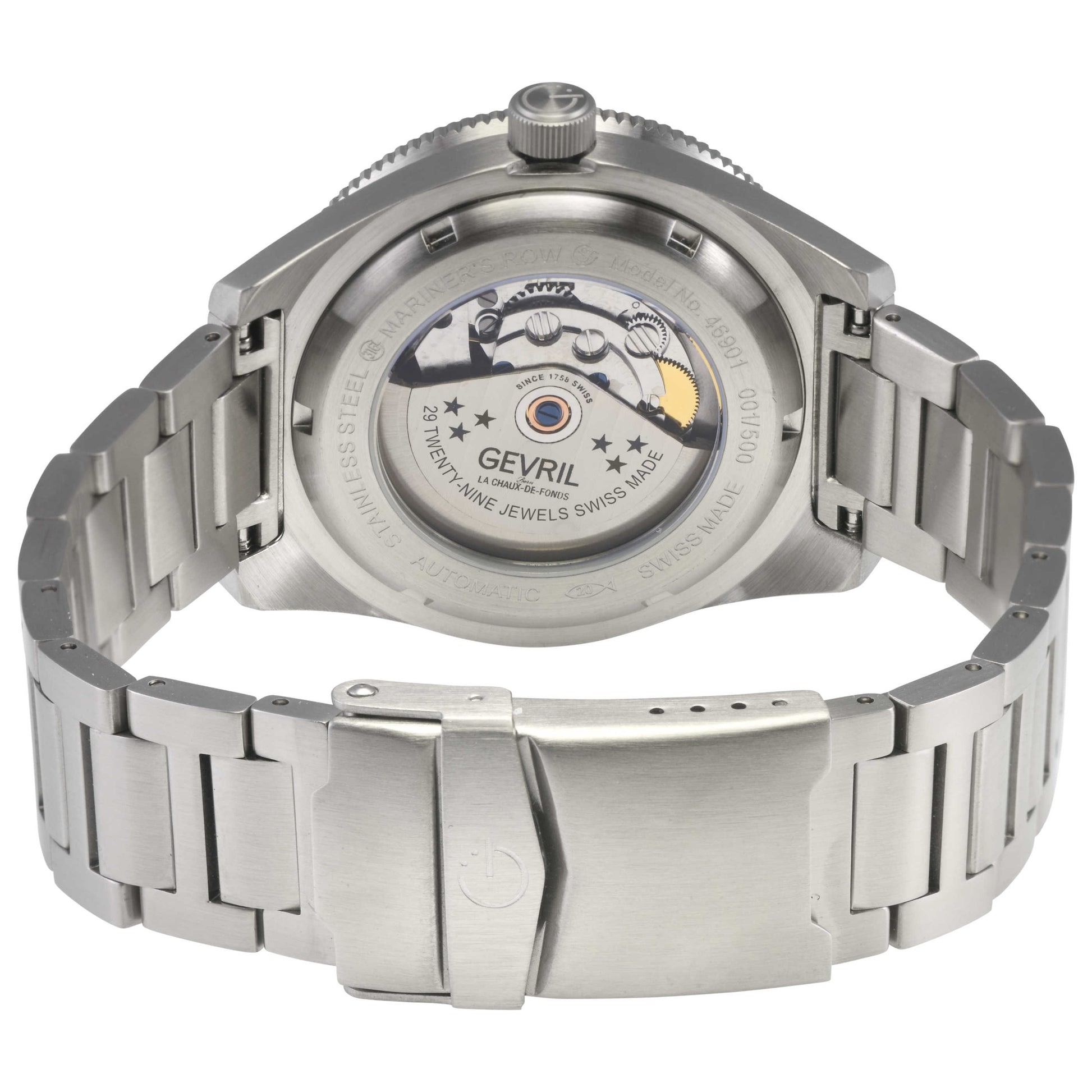 Gevril Mariner Row Men's Automatic Watch 46901B - Image #2