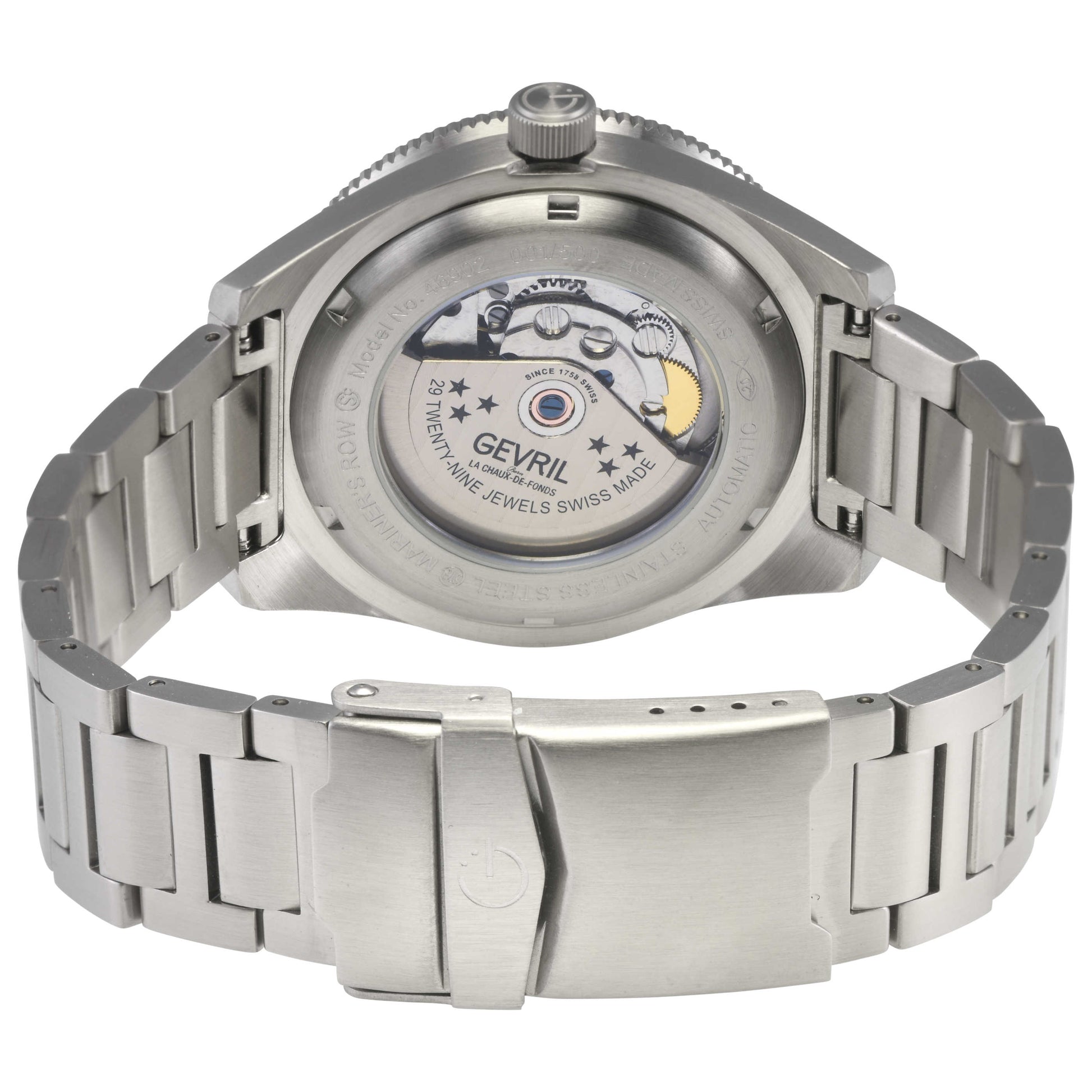 Gevril Mariner Row Men's Automatic Watch 46902B - Image #2