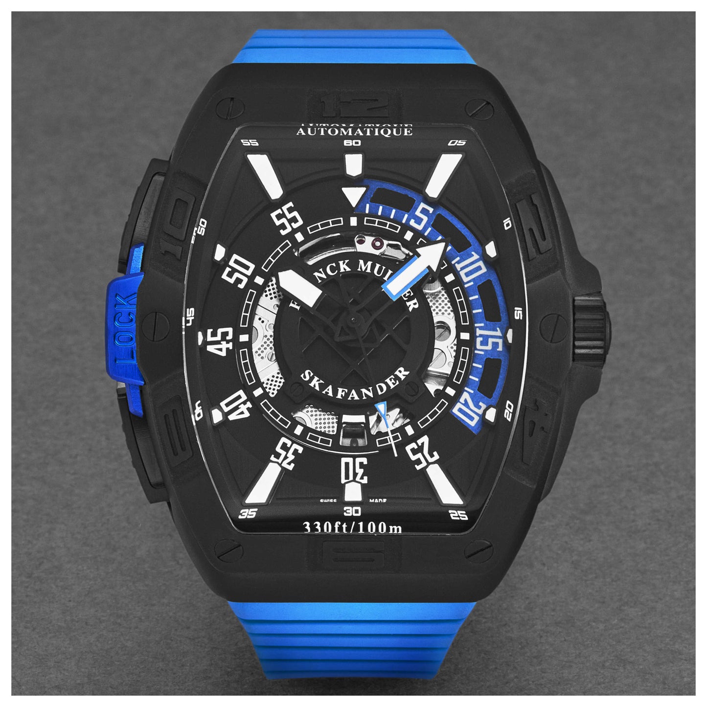 Franck Muller Skafander Men's Automatic Watch 46SCSKFBLKBLKBU - Image #5