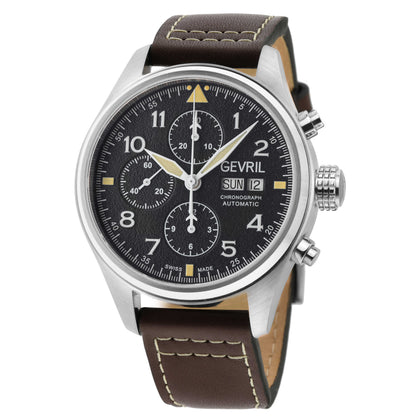 Front view of Gevril Vaughn Men's Automatic Watch 47000