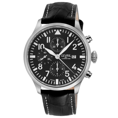 Front view of Gevril Vaughn Men's Automatic Watch 47100