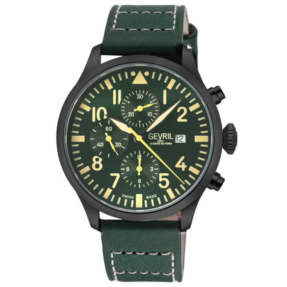 Front view of Gevril Vaughn Men's Automatic Watch 47104-1