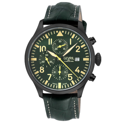 Front view of Gevril Vaughn Men's Automatic Watch 47104