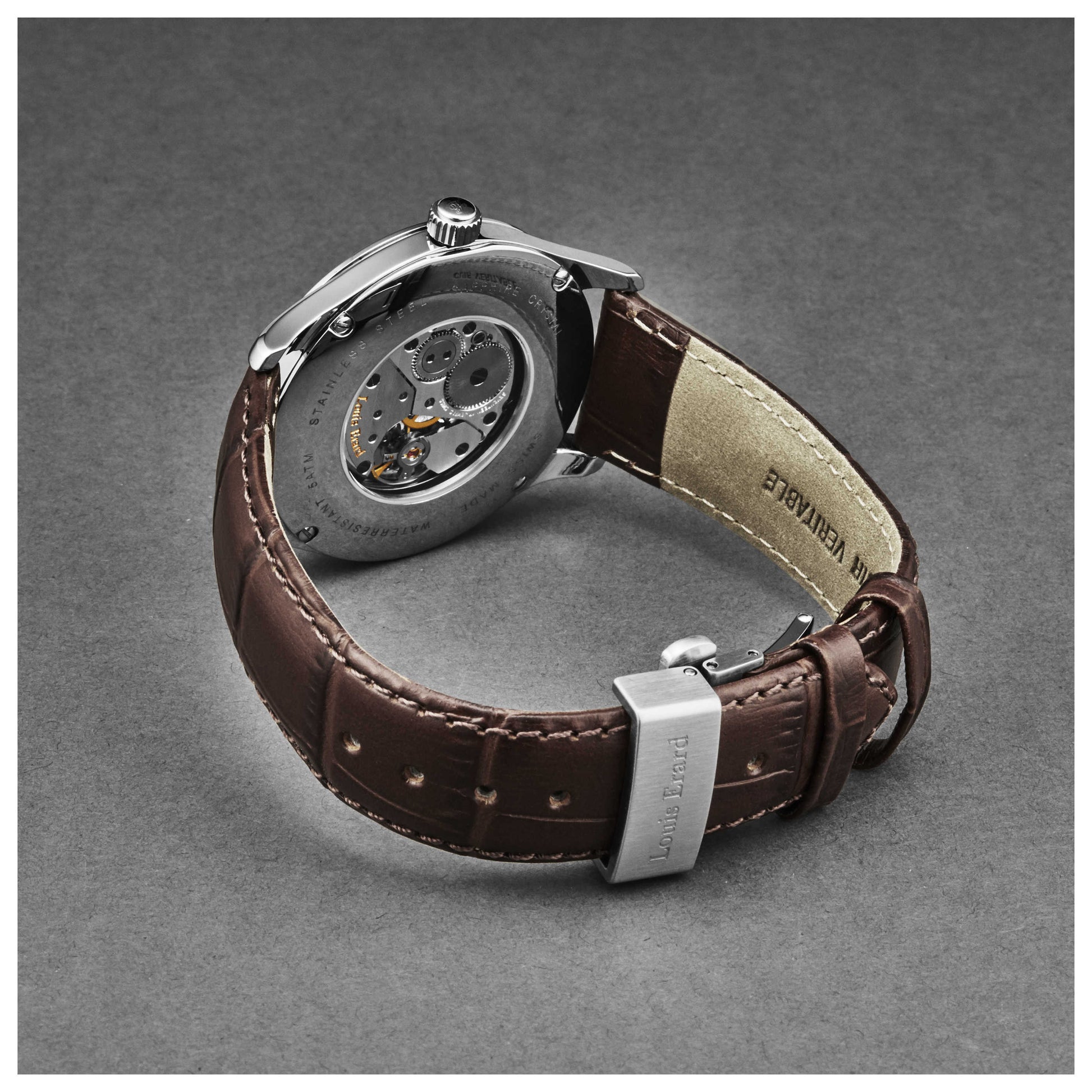 Louis Erard 1931 Men's Manual-Wind Watch 47207AA21BDC21 - Image #4