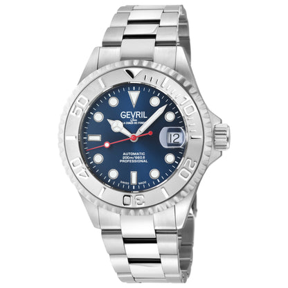 Front view of Gevril Wall Street Men's Automatic Watch 4751B