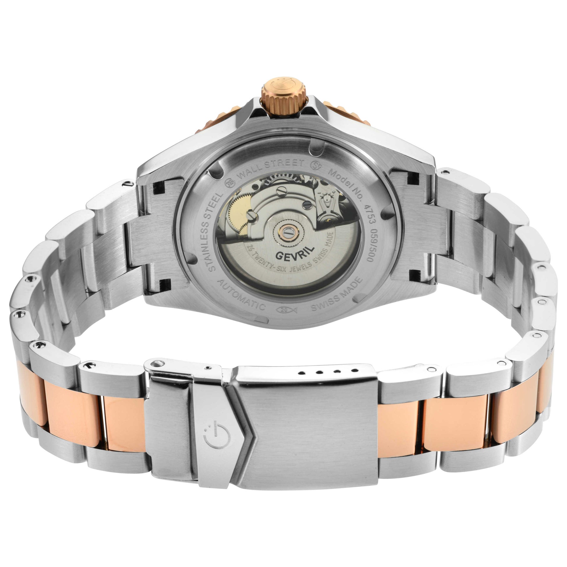 Gevril Wall Street Men's Automatic Watch 4753B - Image #2