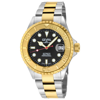 Front view of Gevril Wall Street Men's Automatic Watch 4755B