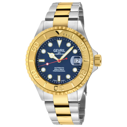 Front view of Gevril Wall Street Men's Automatic Watch 4756B