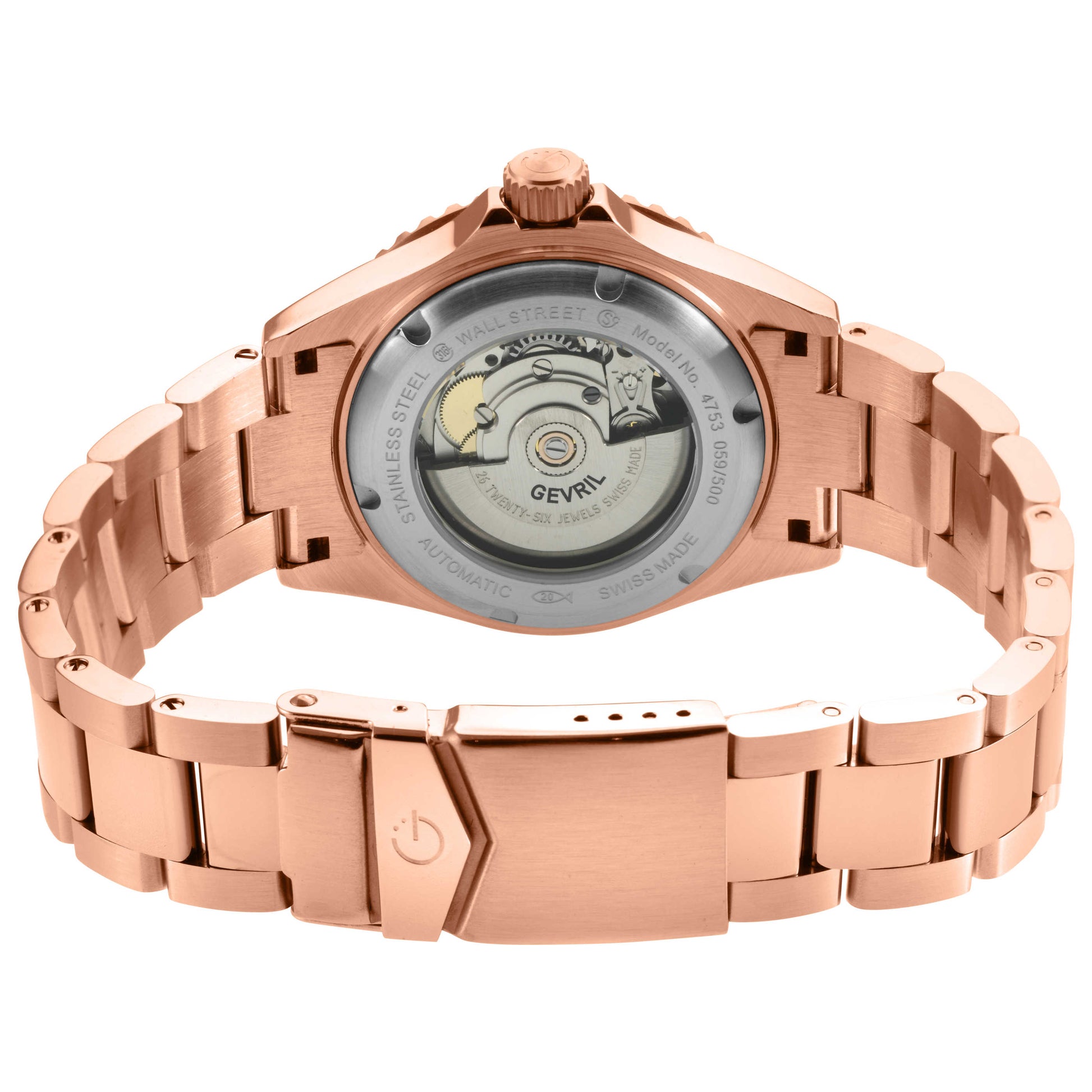 Gevril Wall Street Men's Automatic Watch 4757B - Image #2