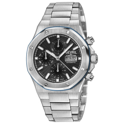 Front view of Gevril Kingsgate Men's Automatic Watch 47901B