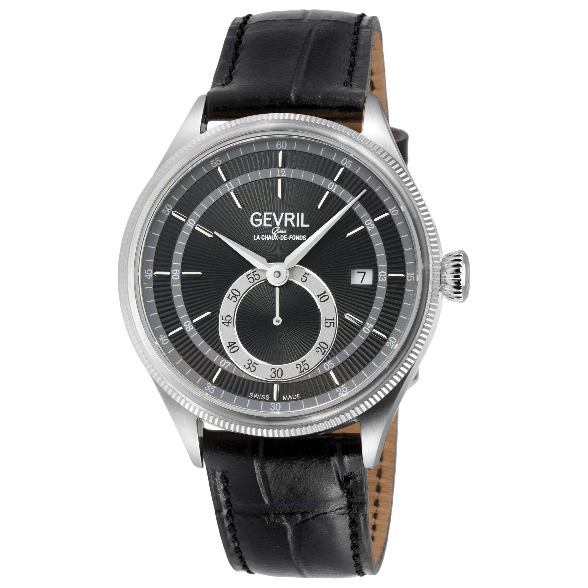 Front view of Gevril Empire Men's Automatic Watch 48100