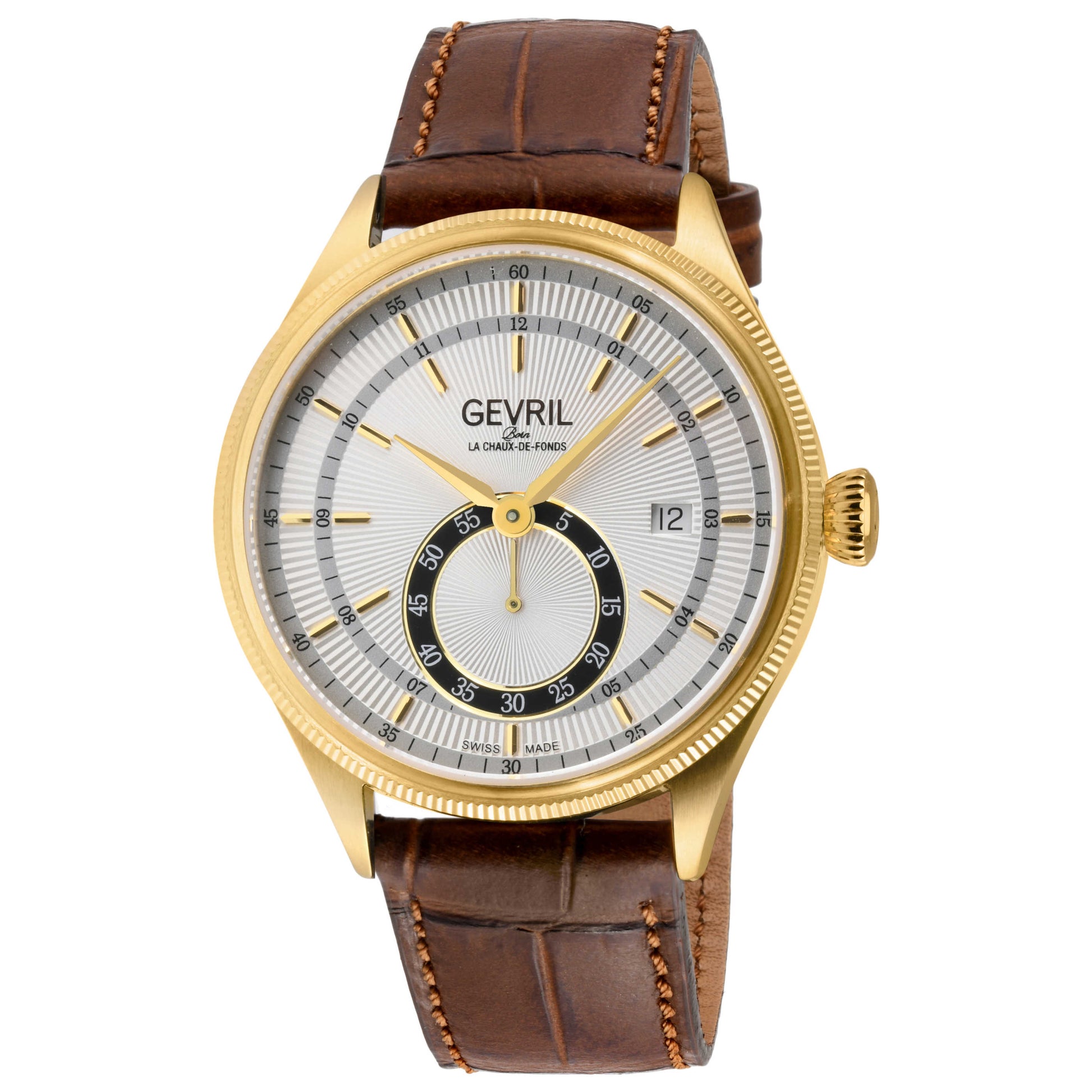 Front view of Gevril Empire Men's Automatic Watch 48105