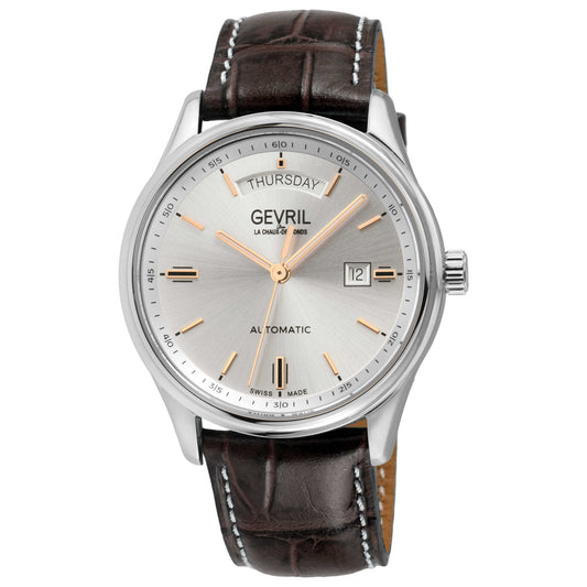 Front view of Gevril Excelsior Men's Automatic Watch 48201