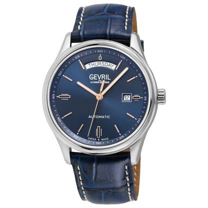 Front view of Gevril Excelsior Men's Automatic Watch 48202
