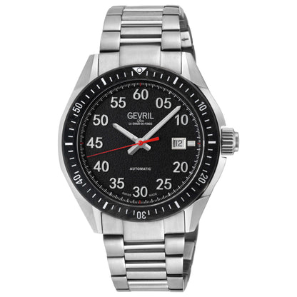 Front view of Gevril Ascari Men's Automatic Watch 48300B