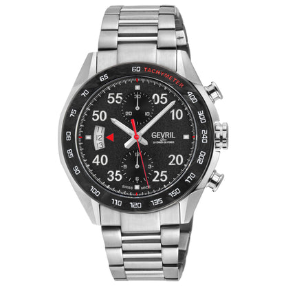 Front view of Gevril Ascari Chronograph Men's Automatic Watch 48310B