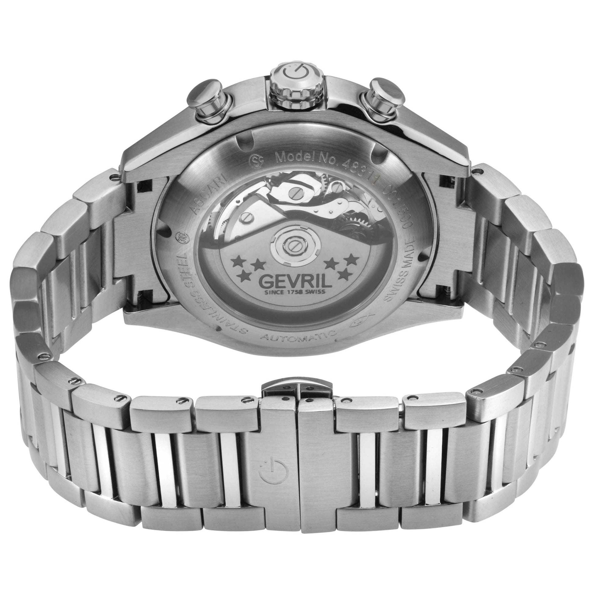 Gevril Ascari Chronograph Men's Automatic Watch 48311B - Image #2