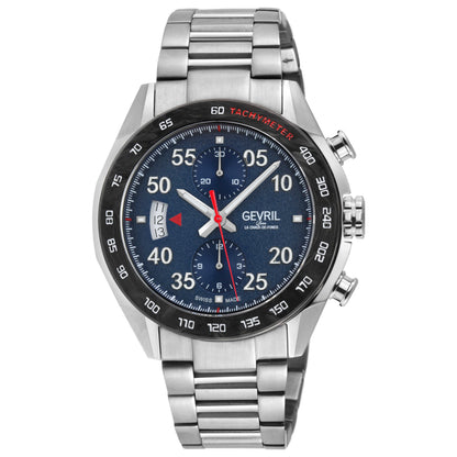 Front view of Gevril Ascari Chronograph Men's Automatic Watch 48311B
