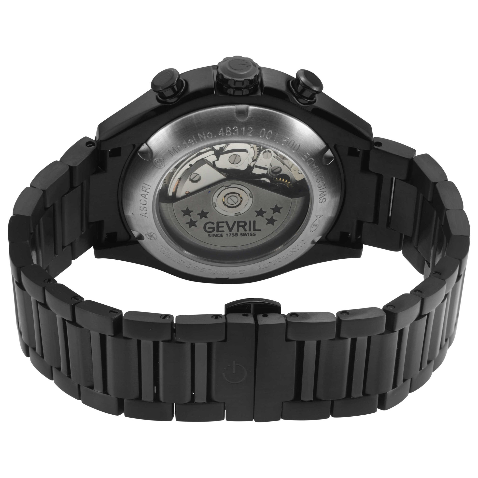Gevril Ascari Chronograph Men's Automatic Watch 48312B - Image #2