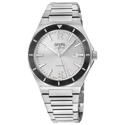 Front view of Gevril High Line Men's Automatic Watch 48404B