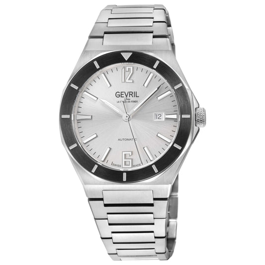 Front view of Gevril High Line Men's Automatic Watch 48404B